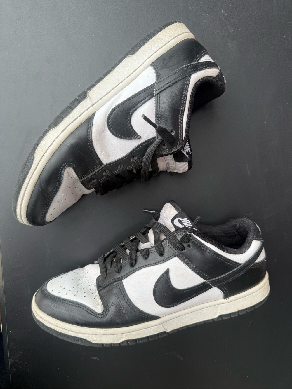 Nike Dunk Low Retro Black White Panda Men Lifestyle Shoes Sneakers sz 8.5 Mens